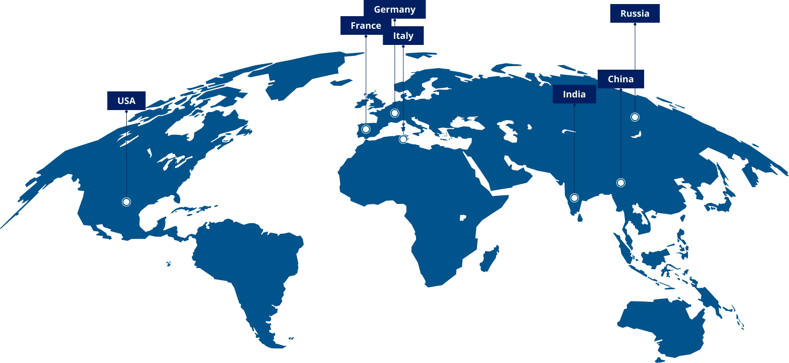 Baudouin Global Presence Map